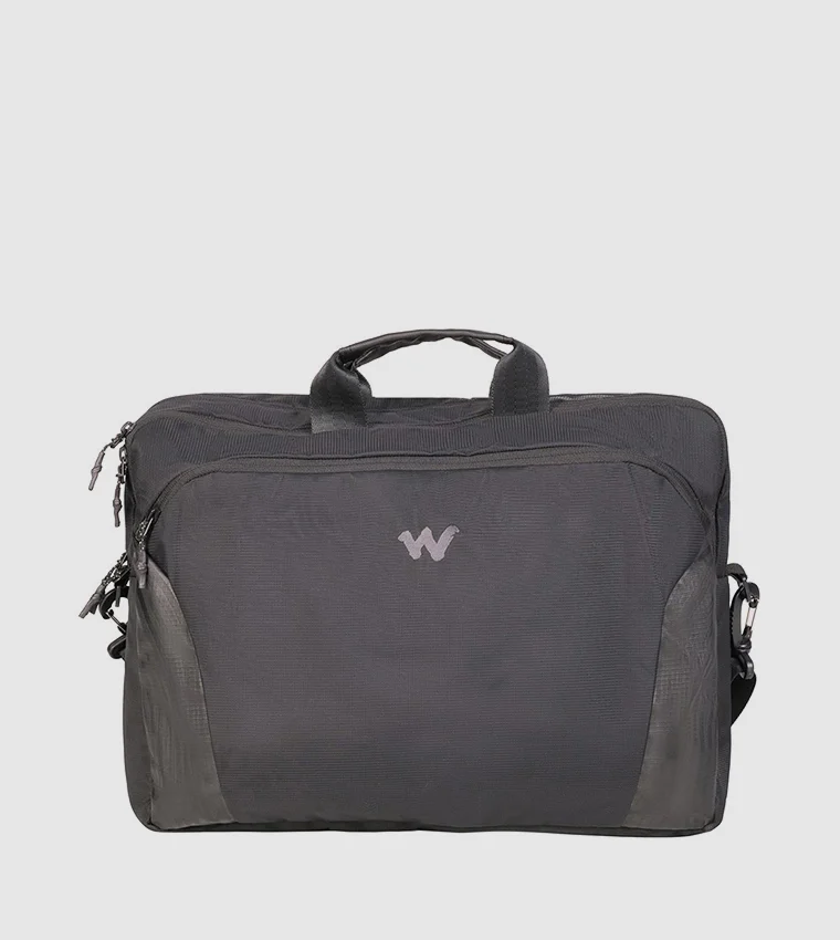 وايلد كرافت Wildcraft Pinnacle Laptop Messengers Portfolio, Black 11L